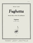 Fughetta For Flute Or Oboe (cl) And Bassoon