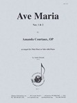 Ave Maria, N 1&2 - Fl 1-2-pno