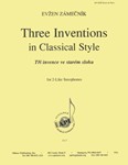 Three Inventions In Classical Style - Ob & Bsn