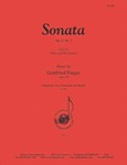 Sonata, Opus 2, N 1 - Fl-clnt