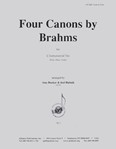 Four Canons By Brahms Fr Op. 113 - Fl 3