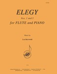 Elegy Nos. 1 And 2 For Flute And Piano