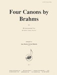 Four Canons By Brahms Fr Op. 113 - Clnt 3