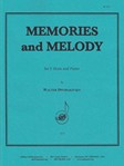 Memories And Melody For F Horn And Piano