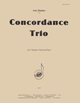 Concordance Trio For C Trumpet, Violin And Piano