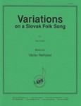Variations On A Slovak Folk Song - Vla Duet