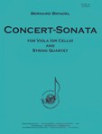 Concert-sonata For Viola (vc) Solo & Strg Qt