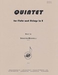 Quintet For Flute & Strings (4) In E