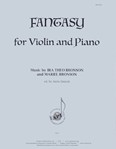 Fantasy For Violin And Piano
