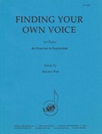 Finding Your Voice -pno