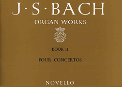 Organ Works Book 11 - Four Concertos [organ] JS Bach