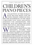 Library Of Children's Piano Pieces