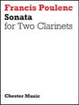 Sonata For Two Clarinets CLAR ENS