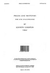 Preces and Responses