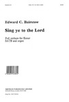 Sing Ye to the Lord
