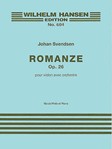 Johan Svendsen: Romance Op.26 (Violin or Viola/Piano)