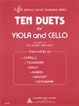 Ten Duets for Viola and Cello