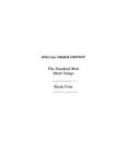 The Hundred Best Short Songs - Book Four