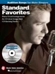 Music Sales Various   Standard Favorites - Audition Songs for Male Singers - Piano / Vocal / Guitar CD