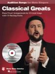 Classical Greats: Audition Songs for Male Singers (Bk/CD)