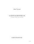Cantus Mysticus [soprano, clarinet, string orchestra score]