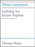 Lullaby for Anne-Sophie Violin and Piano