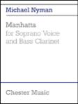Manhatta For Soprano Voice And Bass Clarinet Performance Score Mixed Duet