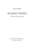 So Many Things for Mezzo-Soprano and Piano Mezzo