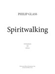 Spiritwalking [string quartet] Glass Score & Pa