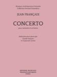 Francaix Concerto Clarinet With Piano Reduction