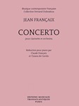 Francaix Concerto Clarinet With Piano Reduction