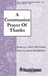 Communion Prayer Of Thanks
