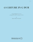 Overture In G Dur (Opt String Orch)