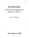 Rapsodie For Alto Sax & Organ