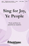 Sing for Joy, Ye People