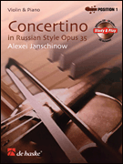 Concertino in Russian Style, Opus 35 (Violin)