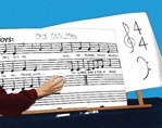Erasable Music Chart Boards (6 Pak)