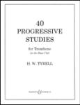 Boosey & Hawkes Tyrell H   40 Progressive Studies - Trombone