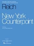 New York Counterpoint - For Clarinet And Tape (Or Clarinet Ensemble)