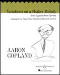 Variations on a Shaker Melody from Appalachian Spring - One Piano, Four Hands