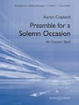 Preamble For A Solemn Occasion - For Symphonic Band