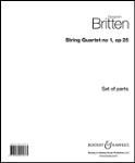 String Quartet No. 1, Op. 25 - In D Major