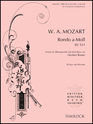 Rondo in A Minor, K. 511 for Woodwind Quintet & Double Bass