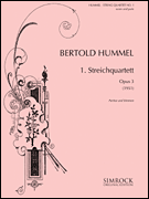 String Quartet No, 1, Op. 3