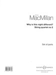 Why Is This Night Different?: String Quartet No. 2 - Set of Parts