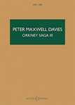 Orkney Saga Iii: An Orkney Wintering, Stone Poems In Orkehowe great Treasure Hps 1380 Study Scor
