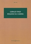 Requiem Da Camera Study Score In English [vocal]