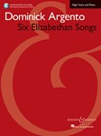 Six Elizabethan Songs New Edition w/online audio [high voice] Vocal