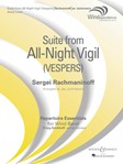 Suite from All-Night Vigil (Vespers) [concert band] Score & Pa