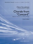 Chorale from Concord [concert band] Grundman/Longfield Conc Band